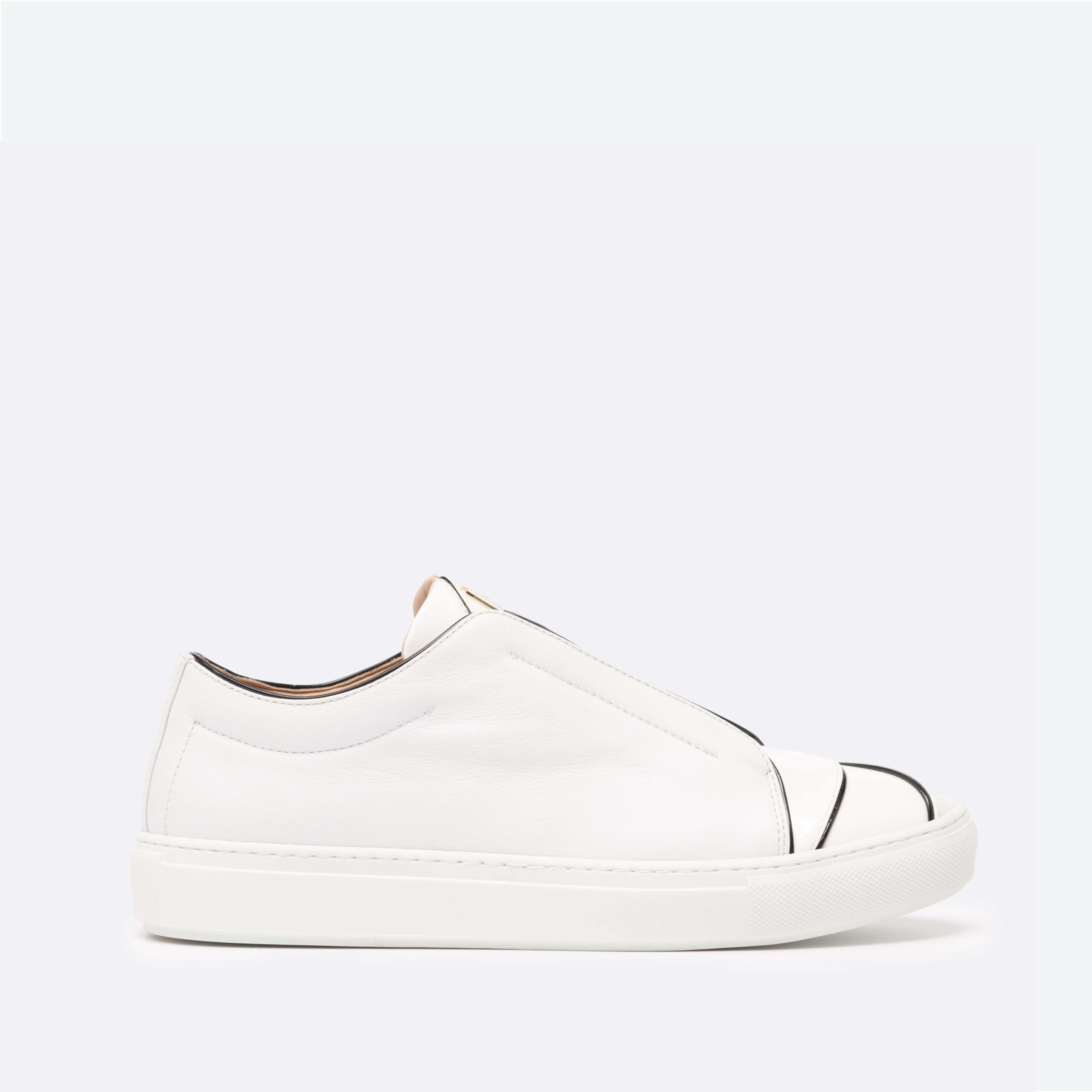 Paix 01 Low-Top White Sneaker